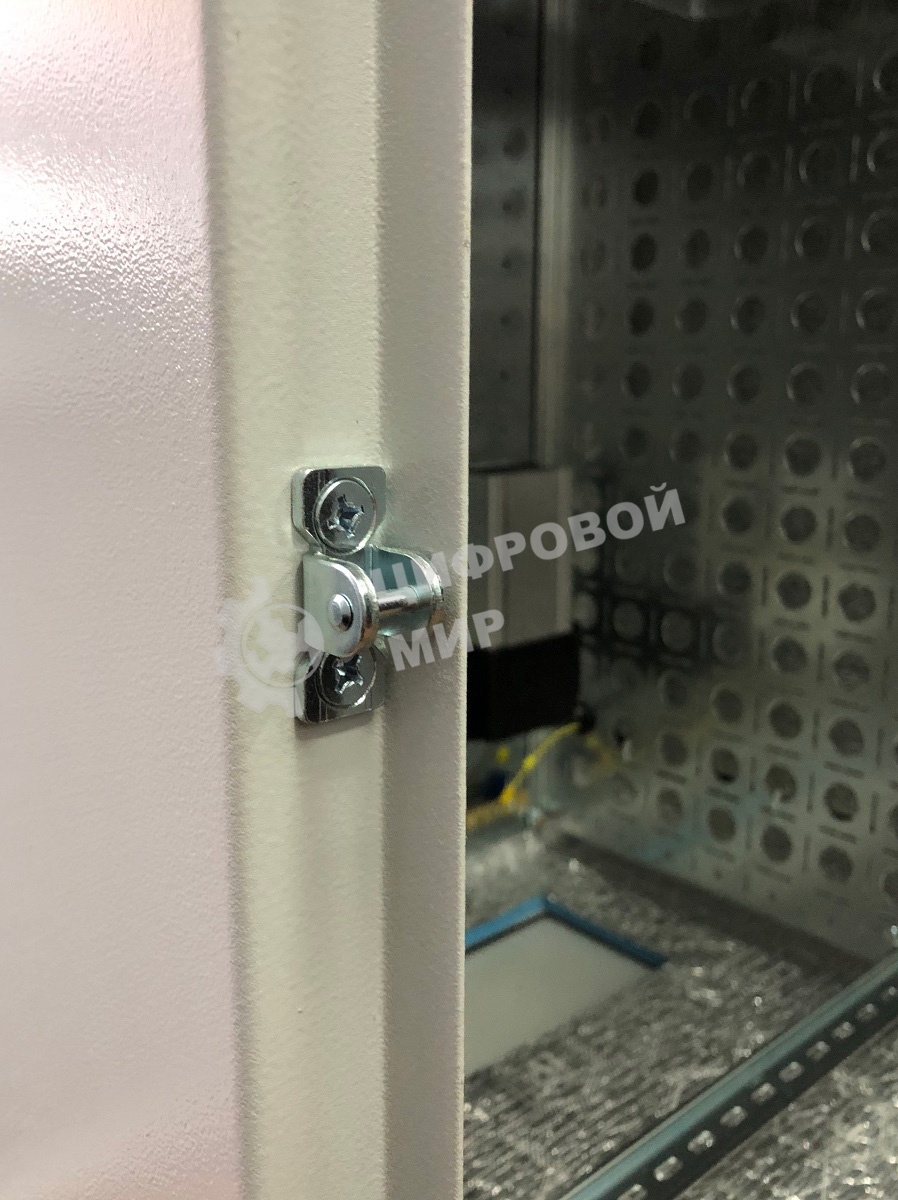 Шкаф уличный всепогодный укомплектованный настенный ЦМО ШТВ-Н, IP55, 15U, корпус: сталь, 760х600х330 мм (ВхШхГ), серый