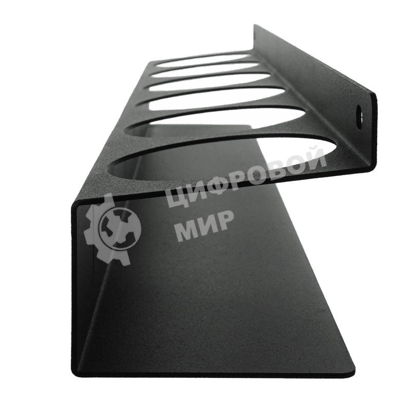 Держатель-органайзер Rexant для баллончиков, настенный, с крючками, черный