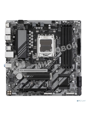 Материнская плата Gigabyte B850M D3HP, AM5, AMD B850, 4xDDR5, 4xSATA, 2xM.2, 1xPCIe 5.0 x16, 1xPCIe 3.0 x4, 1xHDMI, 2xDP, 1x 1Gb LAN, 3xUSB-A 3.2 Gen 1, 2xUSB-A 2.0, 1xUSB-C 3.2 Gen 1, 3x3.5 мм, 7.1, mATX
