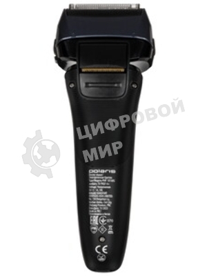 Электробритва Polaris PMF 1016RC wet&dry 7D PROF 4+ черный/Темно-синий