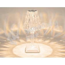 Настольная светодиодная лампа Ambrella light DE8055 CL прозрачный LED 3000K/4200K/6400K 3W