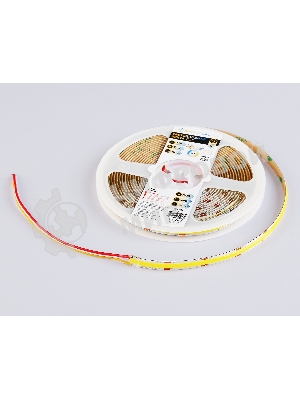 Светодиодная лента Ambrella light GS4901 COB 608Led/ 12W m/ 24V IP20 CCT 3000-6500K/ 5m*8mm*2.2mm (3 конт.)