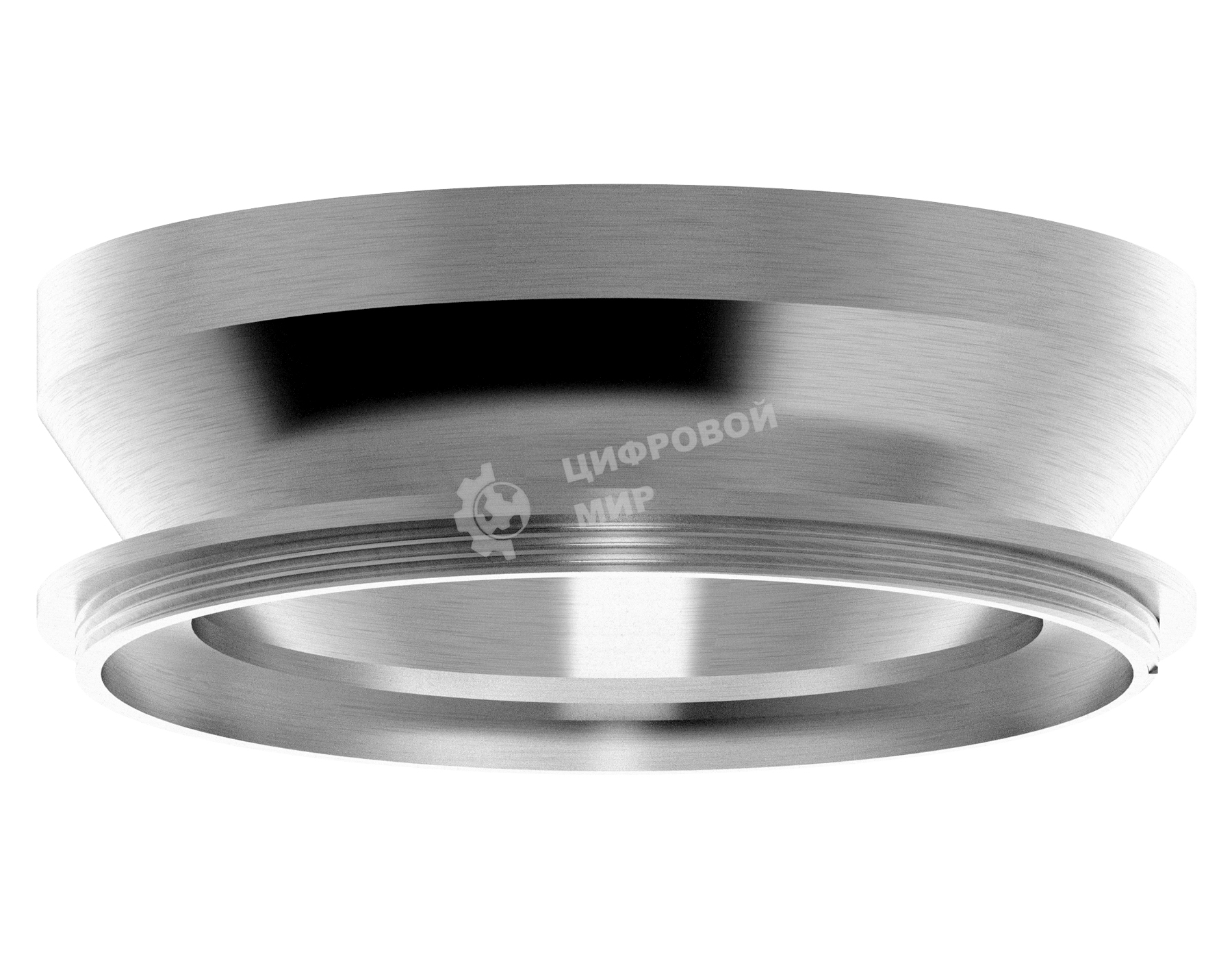Насадка для корпуса светильника N8904 PSL серебро полированное D85*H30mm Out25mm GX53