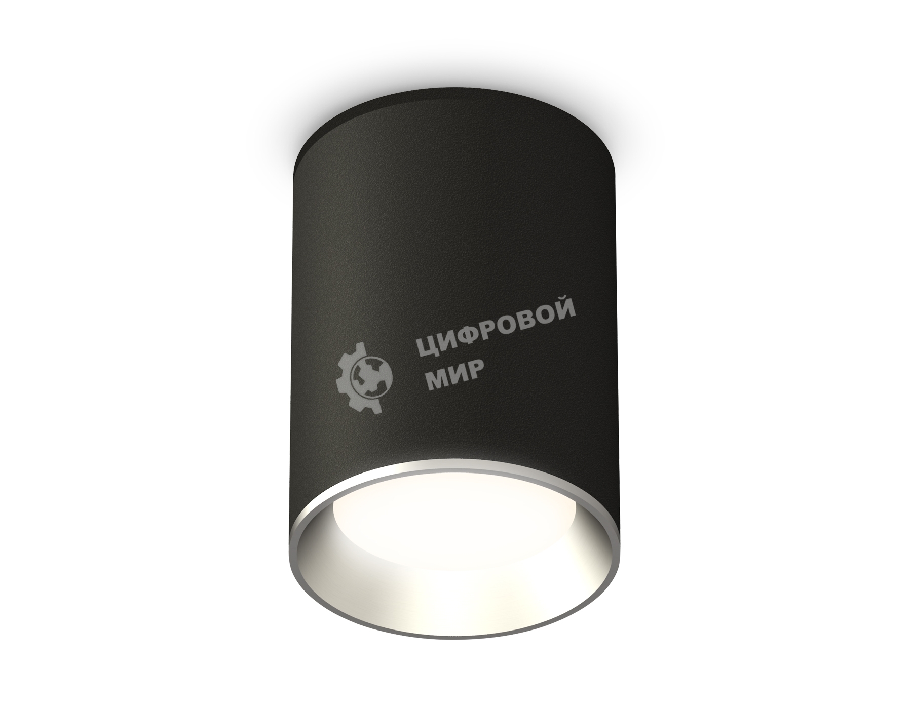 Светильник Ambrella Light XS6313002 SBK/PSL черный песок/серебро полированное MR16 GU5.3 (C6313, N6104)