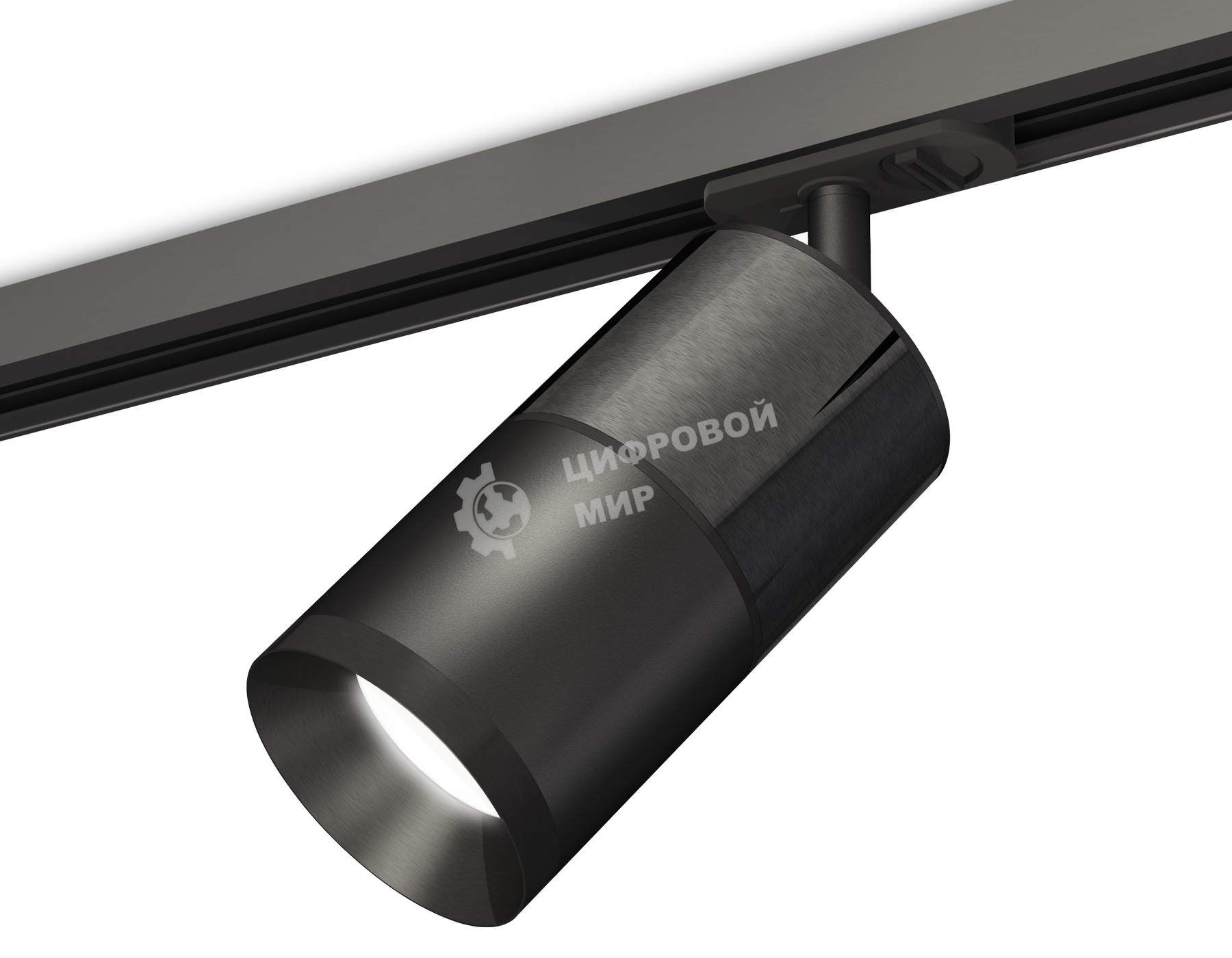 Светильник Ambrella light XT7402050 SBK/DCH/PBK черный песок/черный хром/черный полированный MR16 GU5.3