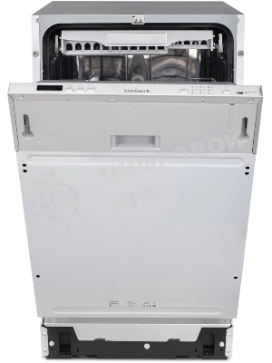 Посудомоечная машина Timberk Set&Dry T-DW45BI103 серебристый (узкая)