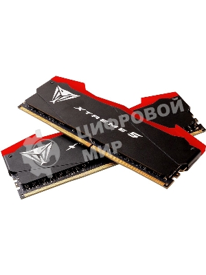 Оперативная память Patriot Viper Xtreme 5, DDR5, 48GB (2x24GB), 8200MHz, CL38, DIMM, с радиаторами, черный