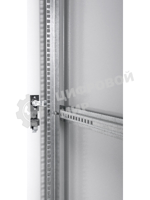 Шкаф телекоммуникационный напольный ЭКОНОМ 42U (600 × 800) дверь металл 2 шт.