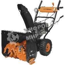 Снегоуборщик бензин. Carver STG 7056EL 7л.с.