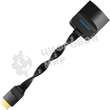 Мультимедиа конвертер Vention HDMI > VGA + аудио, гибкий, плоский