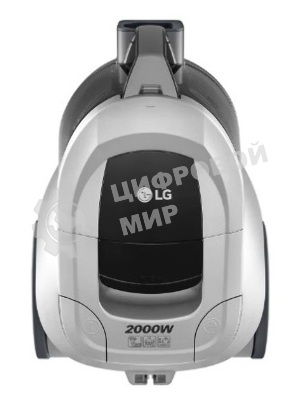 Пылесос LG VC5420NNTS серебристый/черный, 380/2000 Вт, уборка сухая, пылесборник контейнер 1.3 л