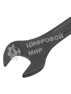 Набор ключей комбинированных Сибртех, 8 - 17 мм, 6 шт., CrV, фосфатированные, ГОСТ 16983