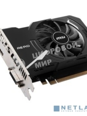 Видеокарта MSI PCIE16 GT1030 2GB GDDR4 GT 1030 AERO ITX 2GD4 OC