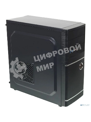 Компьютерный корпус Accord ACC-B301 черный без БП ATX 3x120мм 2xUSB2.0 2xUSB3.0 audio