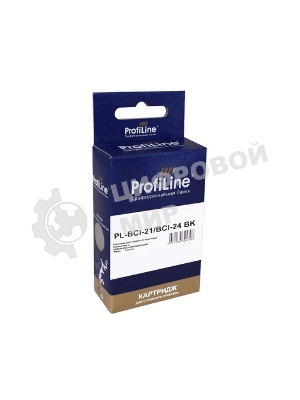Картридж струйный ProfiLine PL-BCI-21 & BCI-24 для принтеров Canon BJC 4000/S200/S300 Black водн
