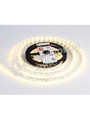 Светодиодная лента Ambrella light GS3301 2835 240Led/ 18W m/ 24V IP20 3000K/ 5000*10*1.2mm (2 конт.)