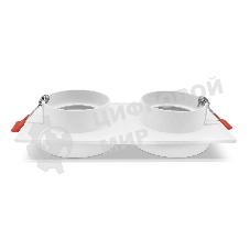 Светильник Ambrella light TN1317/2 SWH/FR белый песок/белый матовый GU5.3 182*92*45