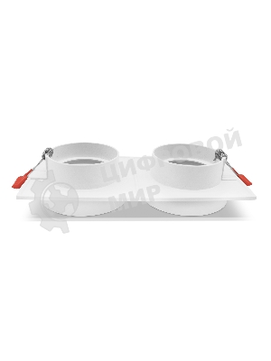 Светильник Ambrella light TN1317/2 SWH/FR белый песок/белый матовый GU5.3 182*92*45