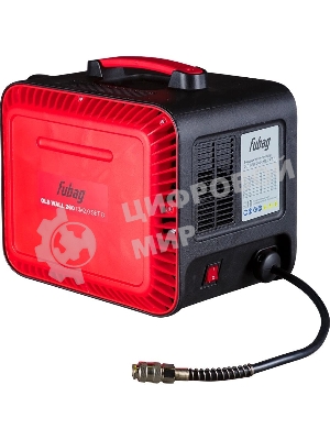 Компрессор поршневой Fubag Ols Wall 260 безмасляный 260л/мин 1500Вт красный/черный