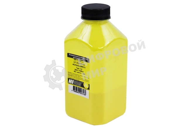 Тонер Hi-Black для HP CLJ CP3525/3530/4025/4525/M551, Тип 1.0, Y, 140 г, банка