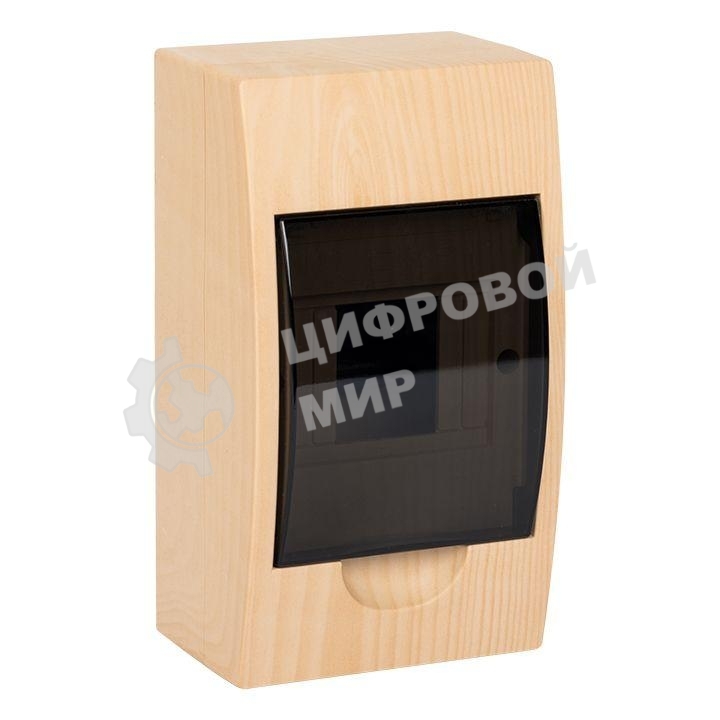 Щит распределительный навесной EKF pb40-n-4-light ЩРН-П-4 светлое дерево IP41 PROxima