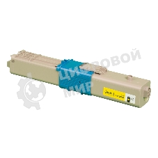 Картридж Sakura 46508733 для OKI C332/MC363, желтый, 3 000 к.