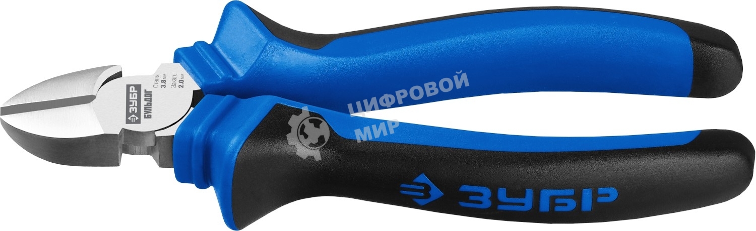 Бокорезы Зубр БУЛЬДОГ эксцен распол шарнира особостойкое Н12Х1 180мм Проф 2201-5-18_z02