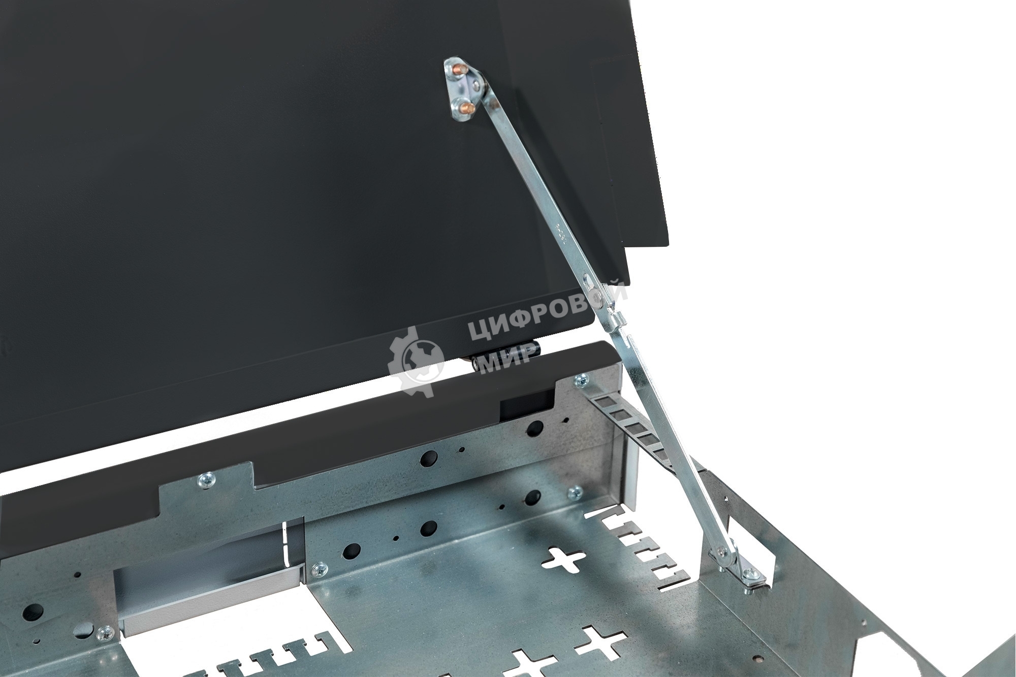 Шкаф коммутационный NTSS (NTSS-SOHO5U-BL) настенный 5U 520x140 мм пер. дв. стекл несъемн. бок. пан. 80 кг черный