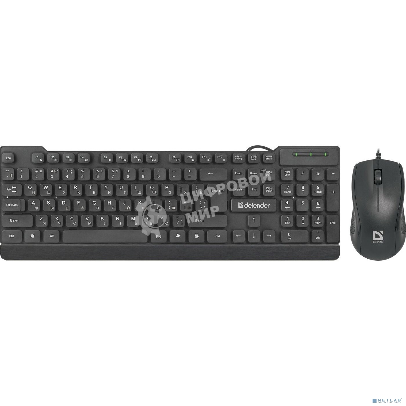 Комплект клавиатура + мышка Defender YORK C-777 RU