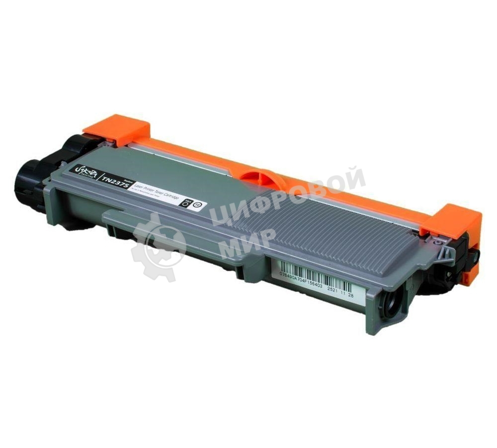 Картридж лазерный Sakura TN2375X для Brother HL-L2300DR/HL-L2340DWR/HL-L2360DNR/HL-L2365DWR/DCP-L2500DR/DCP-L2520DWR/DCP-L2540DNR/DCP-L2560DWR/MFC-L2700DWR/MFC-L2720DWR/MFC-L2740DWR, черный, 5200 к.