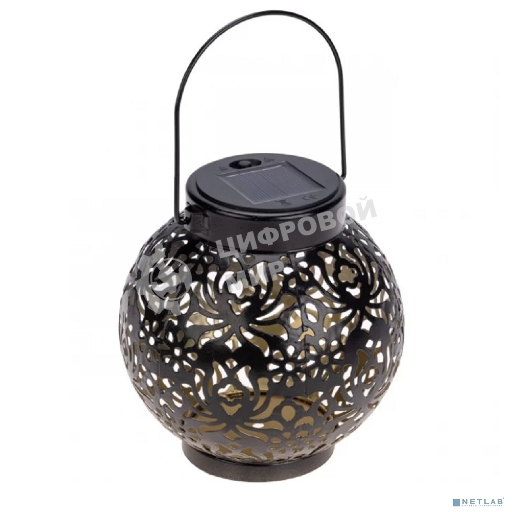 Светильник садовый Rexant Шиле, 3000К, встроенный аккумулятор, солнечная панель, коллекция Стамбул