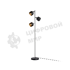 Светильник Ambrella light TR8155/3 BK черный E27*3 max 40W D370*1530