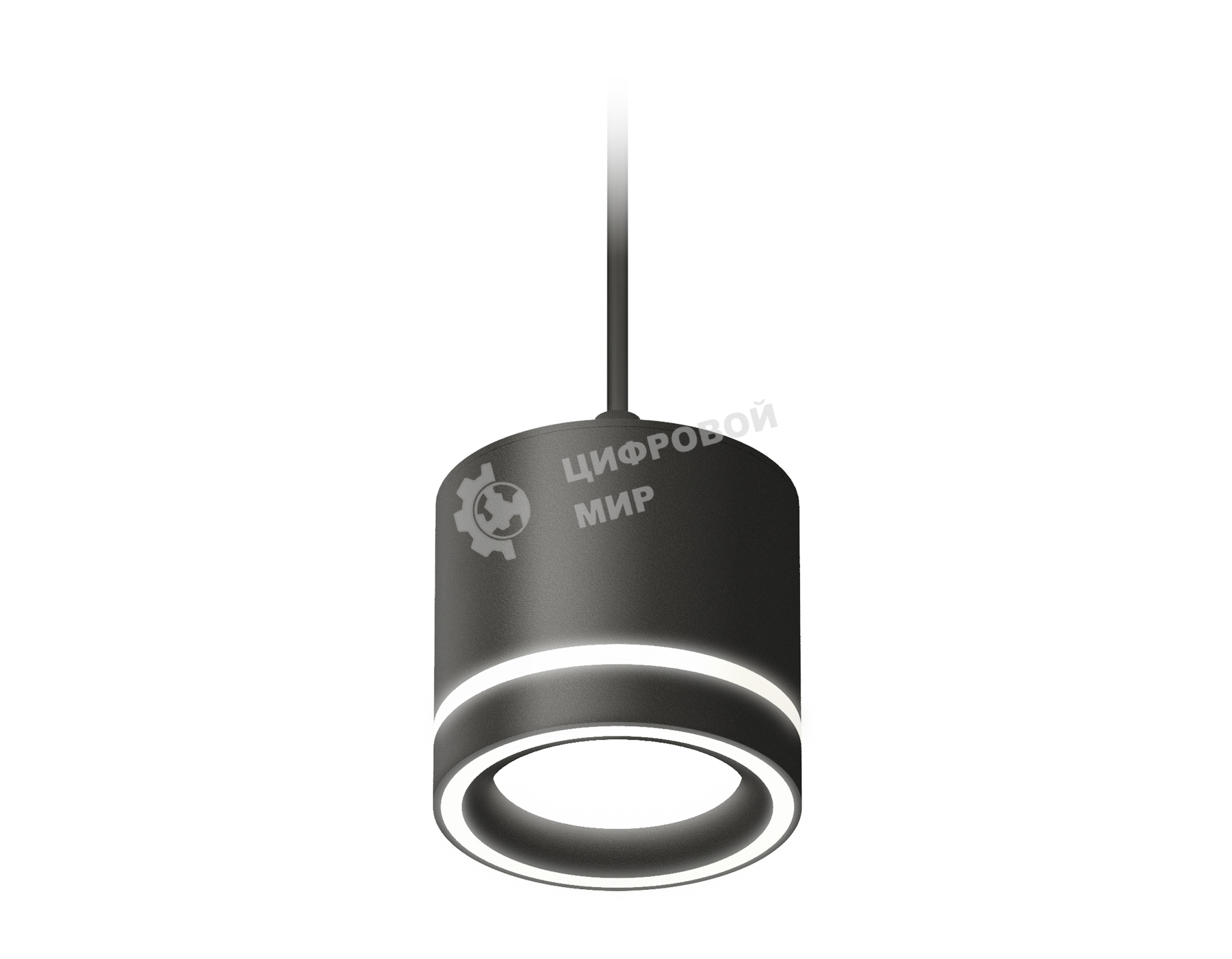 Светильник Ambrella Light XP8111021 SBK/FR черный песок/белый матовый GX53 (A2333, C8111, N8434)