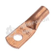 Наконечник медный Rexant ТМ 16-6-6 (16 мм² - Ø6 мм) (в упак. 100 шт.)