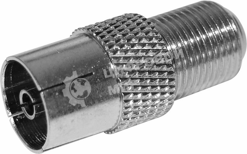 Переходник гнездо F-гнездо TV Rexant