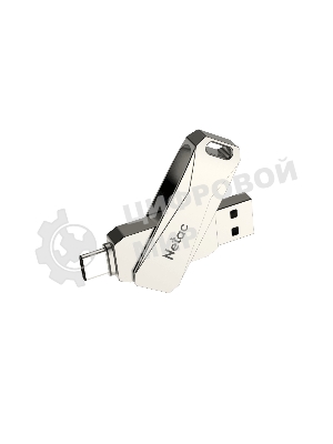 Флешка USB Netac U782C dual USB 3.0+TypeC 64Gb, retail version