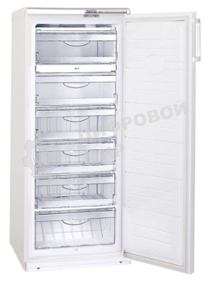 Морозильная камера Atlant M-7184-080, серебристый, 240л, 6 ящиков