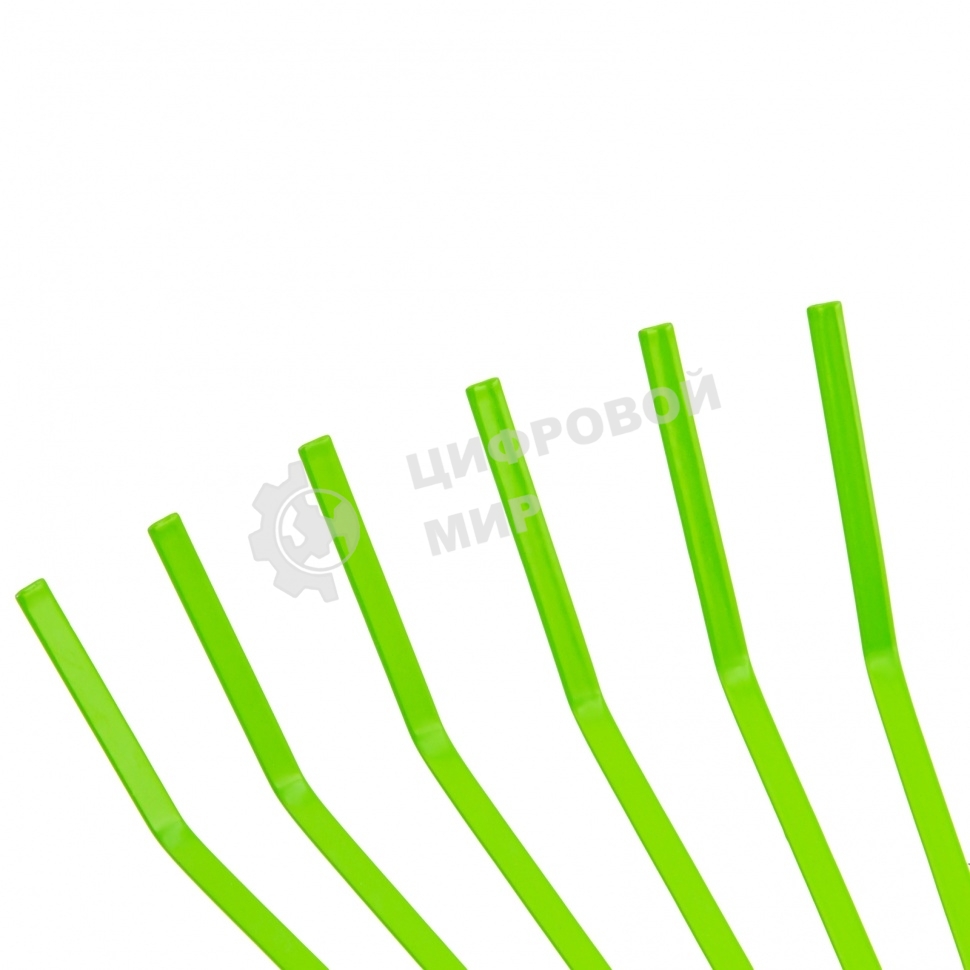 Грабли веерные стальные Palisad, 425 мм, 22 плоских зуба, эмалированные, без черенка