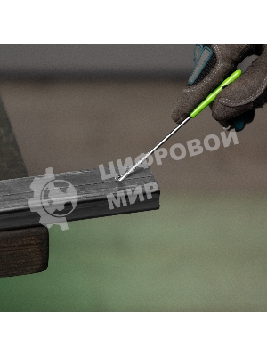 Набор надфилей Сибртех алмазных 140х70х3 10шт.