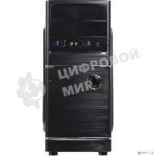 Компьютерный корпус Accord ACC-B301 черный без БП ATX 3x120мм 2xUSB2.0 2xUSB3.0 audio