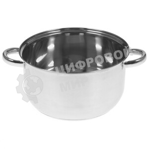 Кастрюля WEBBER BE-159/2 из нерж стали со стеклянной крышкой (d=24; 5.8 л) (8)