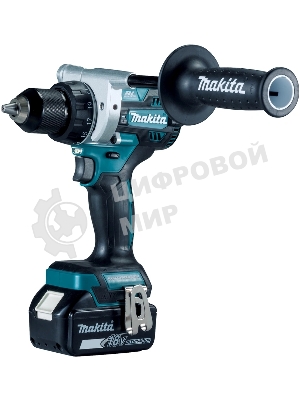 Дрель-шуруповерт Makita DDF486RTJ, 18 В, 5 Ач, 130 Нм, бесщеточный