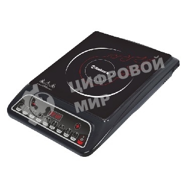 Плита настольная индукционная Sakura SA-7152RF 2000 Вт, индукционный нагревательный элемент, ЖК- дисплей