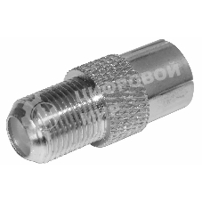 Переходник гнездо F-гнездо TV Rexant