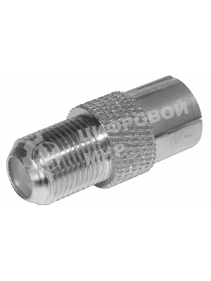 Переходник гнездо F-гнездо TV Rexant