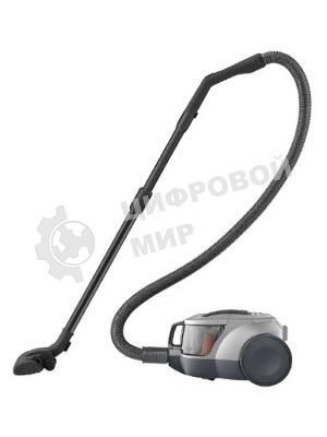 Пылесос LG VC5420NNTS серебристый/черный, 380/2000 Вт, уборка сухая, пылесборник контейнер 1.3 л