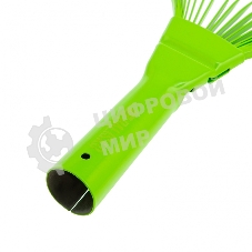 Грабли веерные стальные Palisad, 425 мм, 22 плоских зуба, эмалированные, без черенка