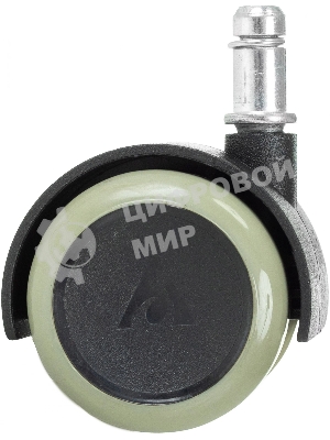 Набор колес Бюрократ CastorSetHT85/PU черный, для паркета/ламината 50 мм