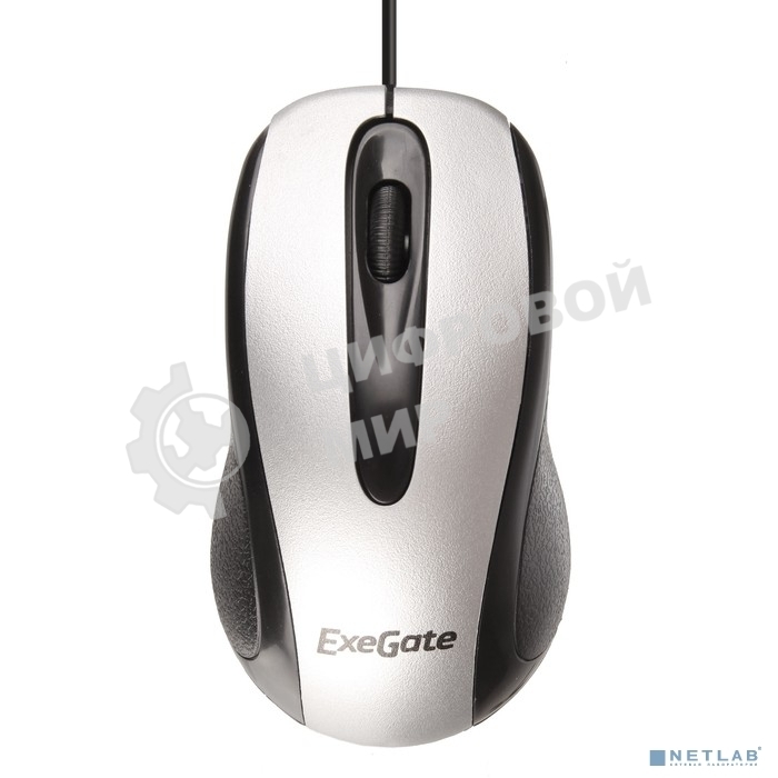 Мышь проводная ExeGate Professional Standard SH-9026S серебристый, 1000 dpi, USB, кнопки - 3