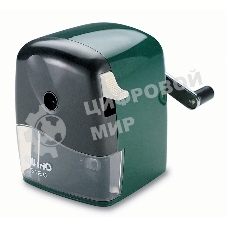 Точилка для карандашей механическая Kw-Trio 312A, 1 отверстие, 12мм пластик, ассорти